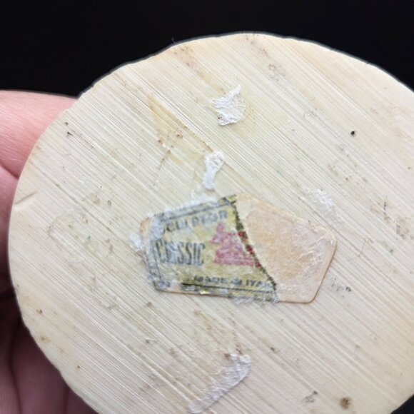 Vintage Italian Owl Sculpture "A Santini" Resin Owl Classic Figure - Picture 9 of 13